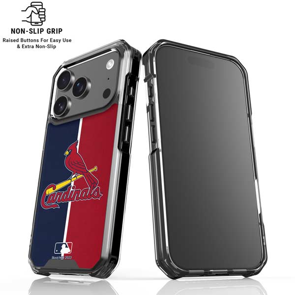 MLB St. Louis Cardinals Split iPhone 17 Pro MagSafe Case