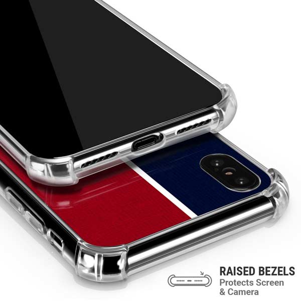 MLB St. Louis Cardinals Split iPhone X/XS Clear Case