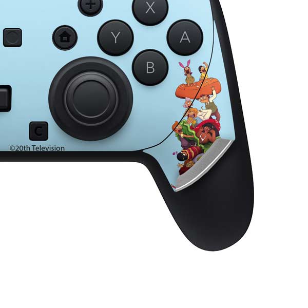 Bobs Burgers Stacked Nintendo Switch 2 (2025) Pro Controller Skin
