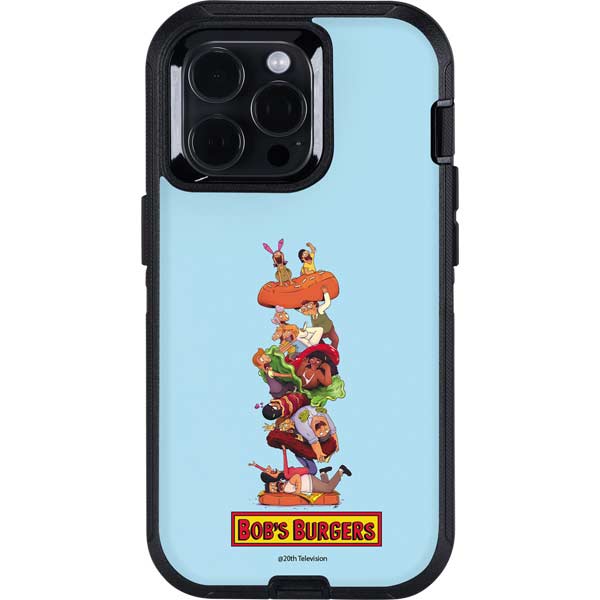 Bobs Burgers Stacked Otterbox Defender iPhone Skin