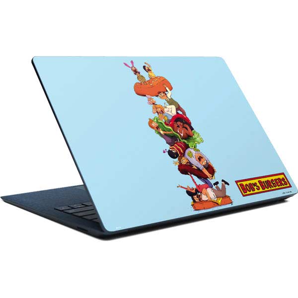 Bobs Burgers Stacked Surface Laptop Skin