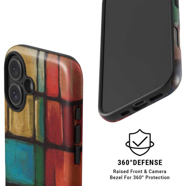 Stained Glass iPhone 16 Plus Magsafe Impact Case
