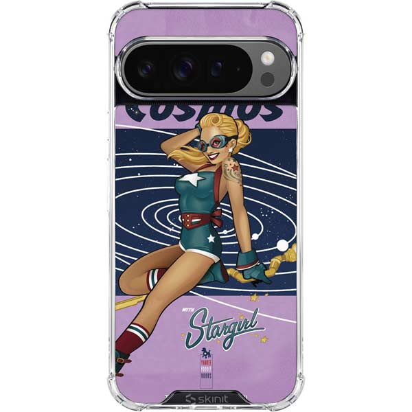 DC Comics Bombshells Stargirl- Field Guide to Cosmos Google Pixel 10 Pro XL Clear Case