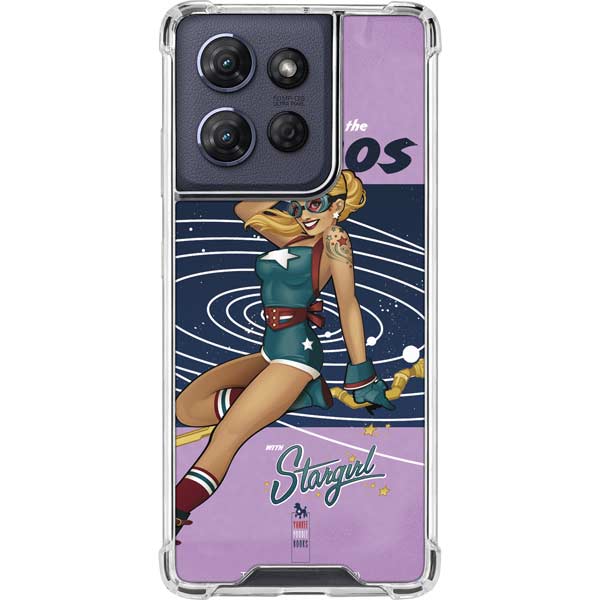 DC Comics Bombshells Stargirl- Field Guide to Cosmos Moto G 5G (2025) Clear Case
