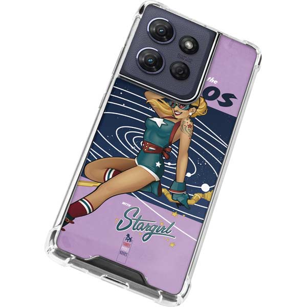 DC Comics Bombshells Stargirl- Field Guide to Cosmos Moto G 5G (2025) Clear Case