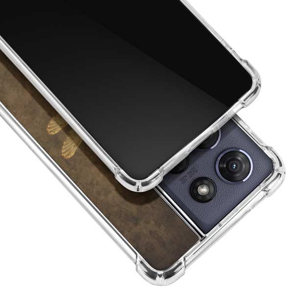 Steampunk & Gear Dragonfly by Brigid Ashwood Moto G Play 5G (2025) Clear Case