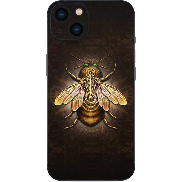 Steampunk Bee by Brigid Ashwood iPhone Skins