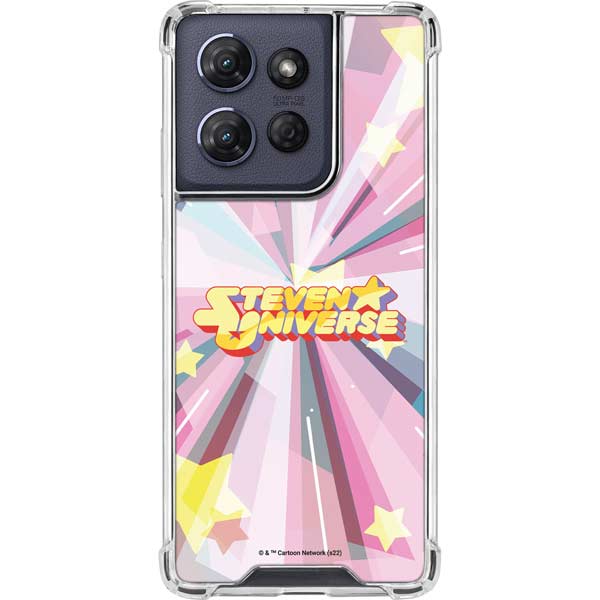Cartoon Network Steven Universe Steven Universe Logo Moto G Play 5G (2025) Clear Case