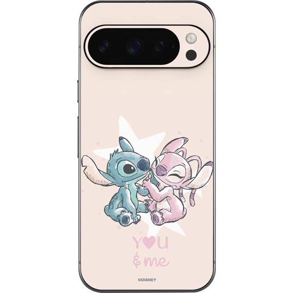 Disney Lilo and Stitch Stitch and Angel Google Pixel 10 Pro XL Skin