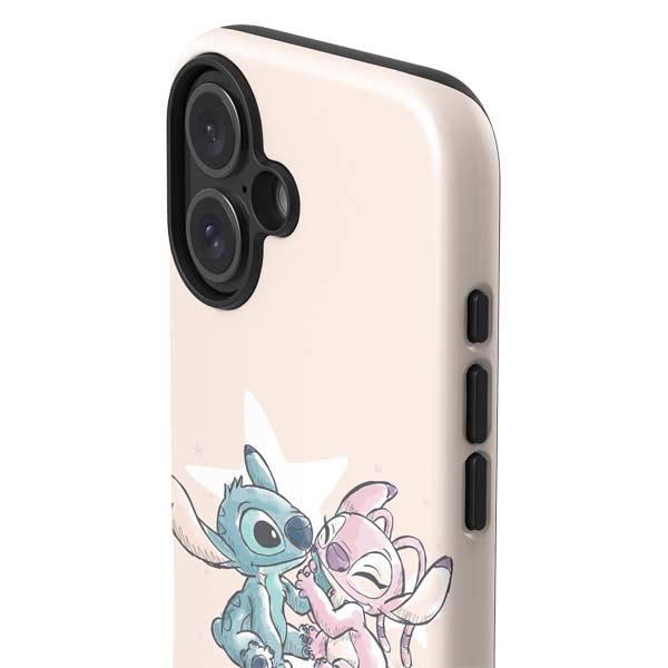 Disney Lilo and Stitch Stitch and Angel iPhone 17 Impact Case