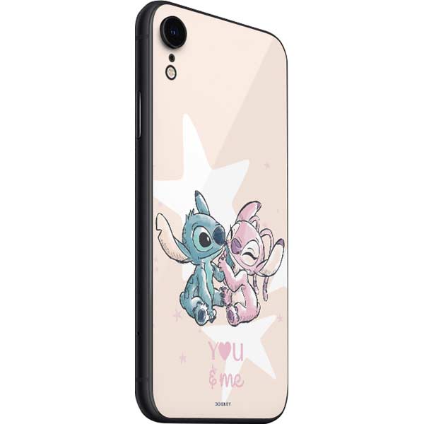 Disney Lilo and Stitch Stitch and Angel iPhone SE (2nd & 3rd Gen) Skin