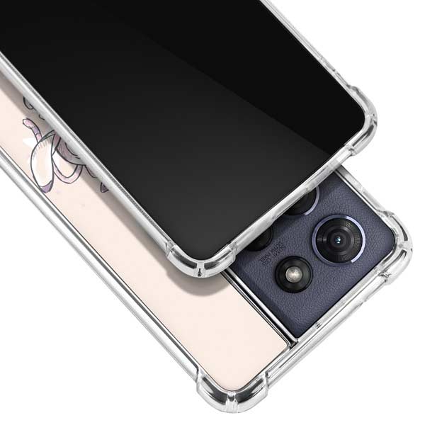 Disney Lilo and Stitch Stitch and Angel Moto G 5G (2025) Clear Case