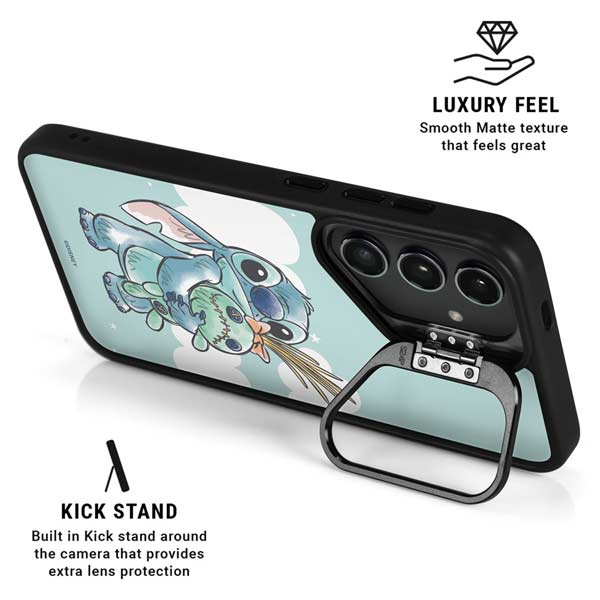 Disney Lilo and Stitch Stitch and Scrump Galaxy S26 Plus Kickstand Case