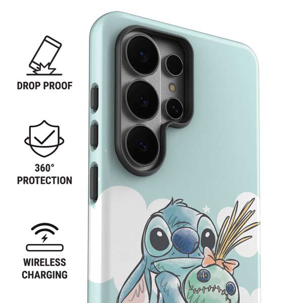 Disney Lilo and Stitch Stitch and Scrump Galaxy S26 Ultra Impact Case