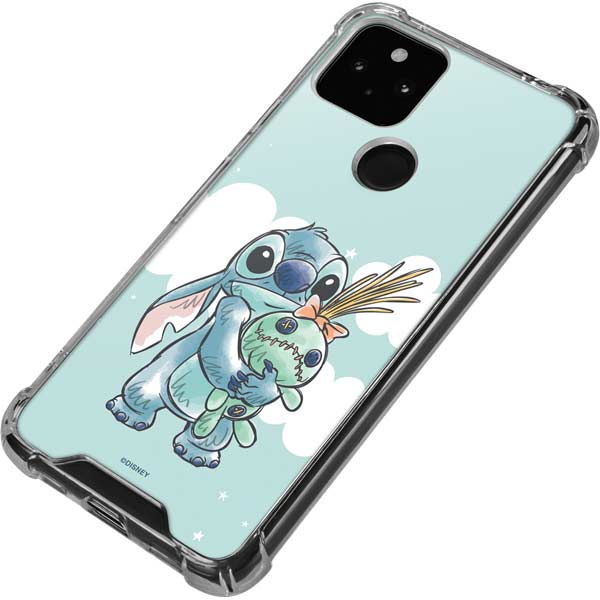 Disney Lilo and Stitch Stitch and Scrump Google Pixel 4a 5G Clear Case