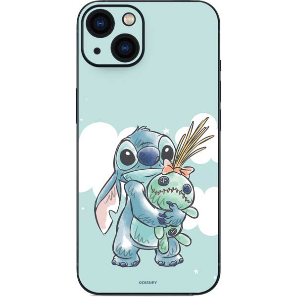Disney Lilo and Stitch Stitch and Scrump iPhone 15 Skin