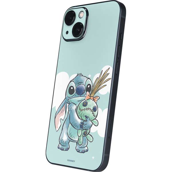 Disney Lilo and Stitch Stitch and Scrump iPhone 15 Skin