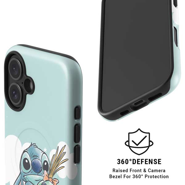 Disney Lilo and Stitch Stitch and Scrump iPhone 16 Magsafe Impact Case