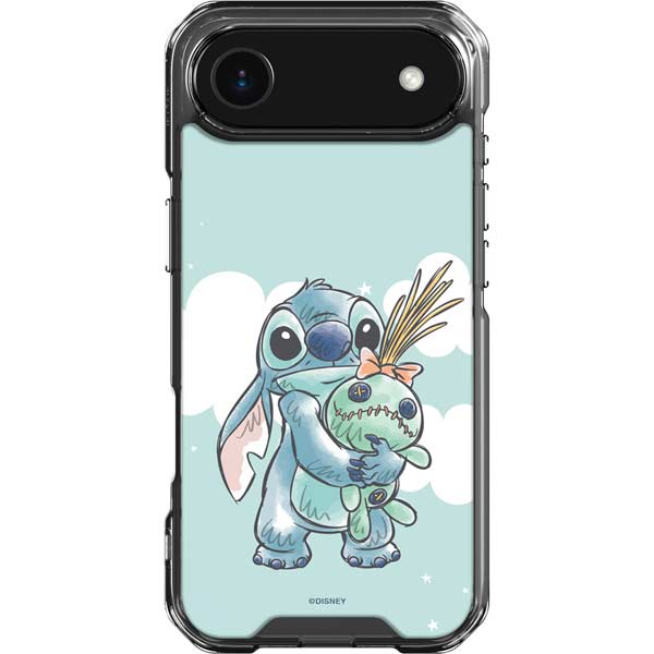 Disney Lilo and Stitch Stitch and Scrump iPhone 17 Air Clear Case