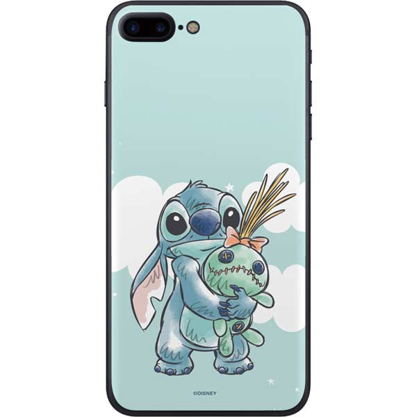 Disney Lilo and Stitch Stitch and Scrump iPhone 8 Plus Skin