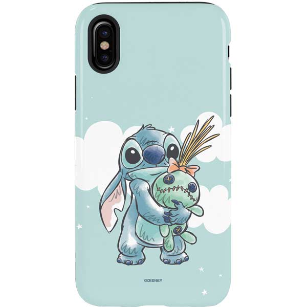 Disney Lilo and Stitch Stitch and Scrump iPhone XS Pro Case