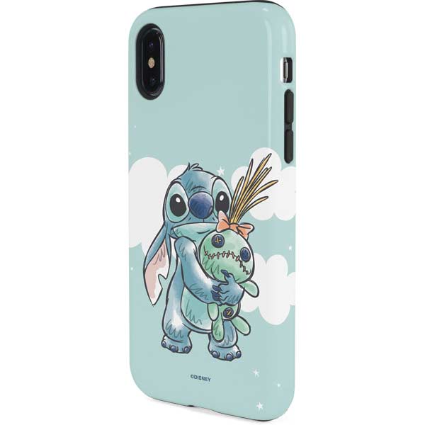Disney Lilo and Stitch Stitch and Scrump iPhone XS Pro Case