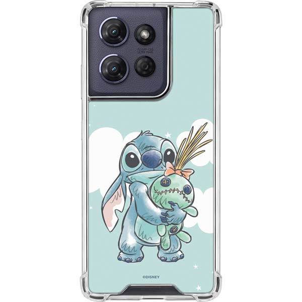 Disney Lilo and Stitch Stitch and Scrump Moto G 5G (2025) Clear Case