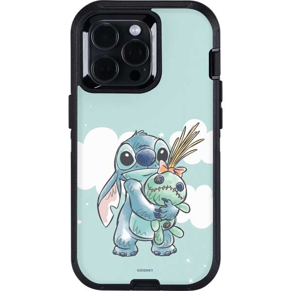 Disney Lilo and Stitch Stitch and Scrump Otterbox Defender iPhone Skin