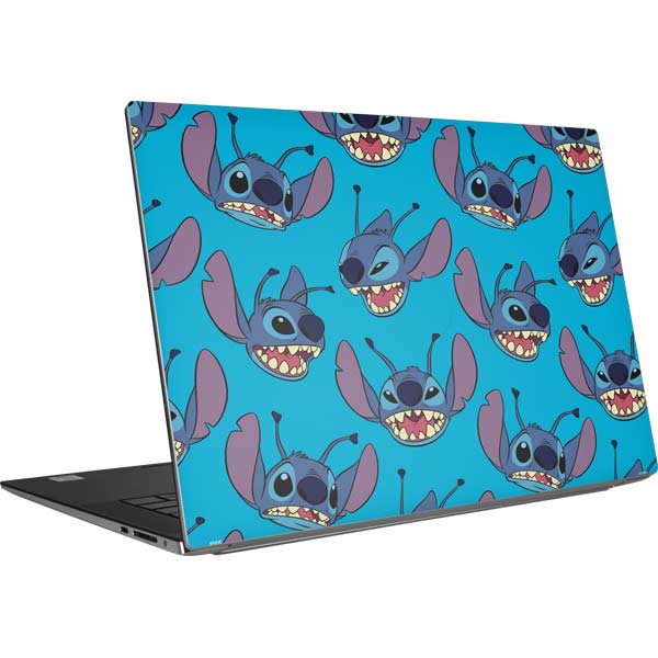 Disney Lilo and Stitch Face Expression Pattern Dell XPS Skin