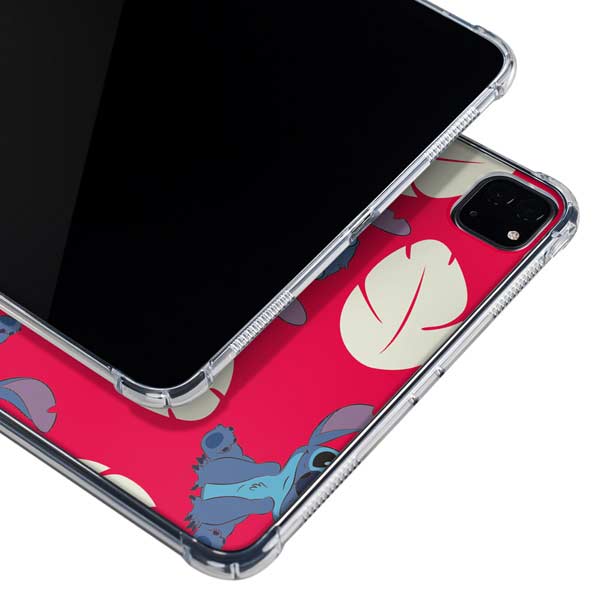 Disney Lilo and Stitch Character Pattern iPad Pro 11in (2024) Clear Case