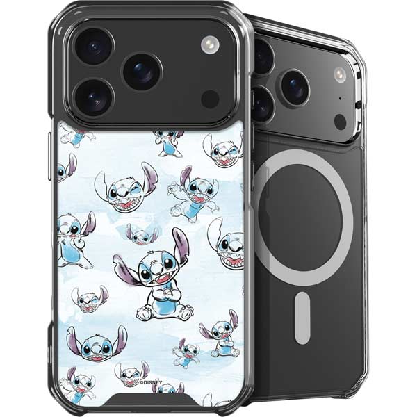 Disney Lilo and Stitch Pattern iPhone 17 Pro Max MagSafe Case