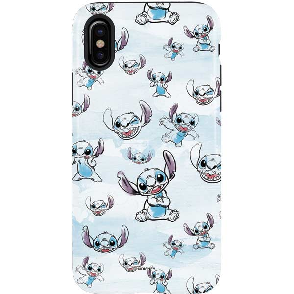 Disney Lilo and Stitch Pattern iPhone XS Pro Case