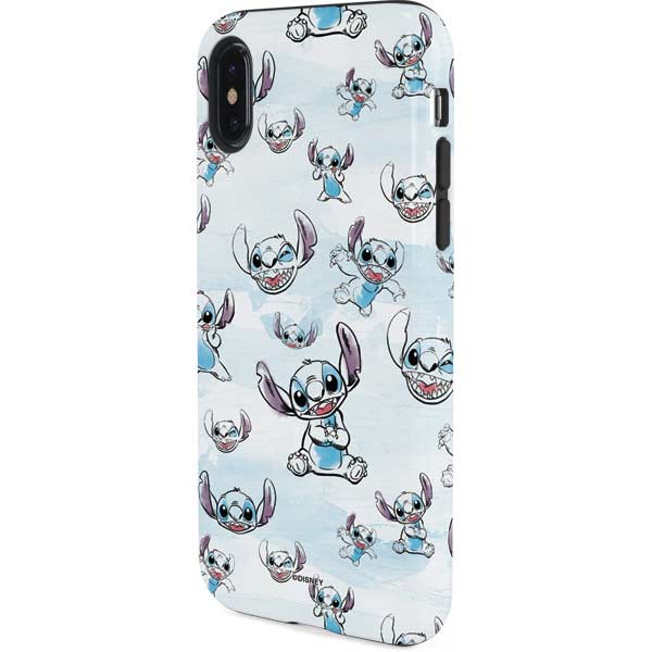 Disney Lilo and Stitch Pattern iPhone XS Pro Case