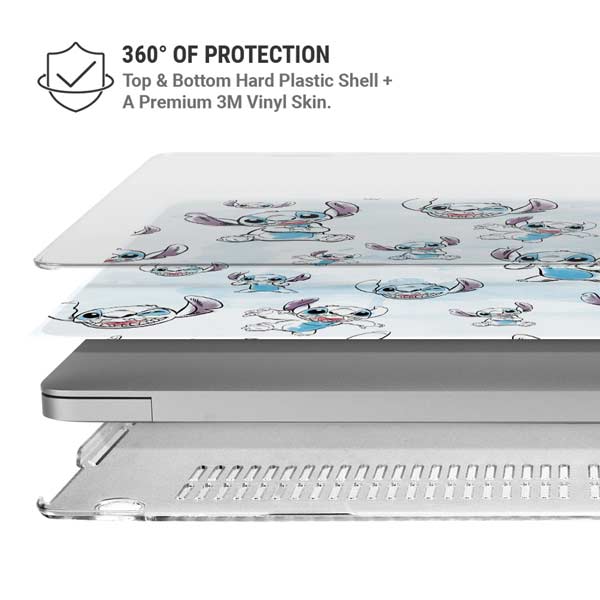 Disney Lilo and Stitch Pattern MacBook Pro 16in (2021-25) Case plus Skin