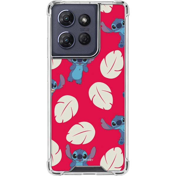 Disney Lilo and Stitch Character Pattern Moto G Power 5G (2025) Clear Case Disney Lilo and Stitch Character Pattern Moto G Power 5G (2025) Clear Case