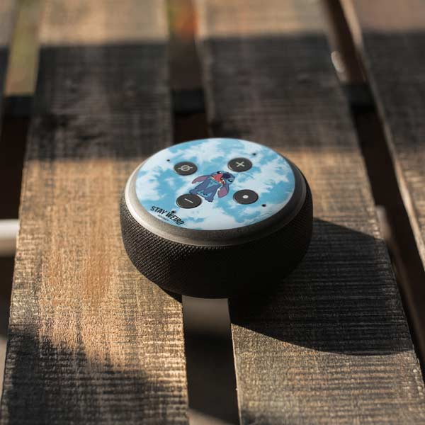 Disney Lilo and Stitch Stay Weird Amazon Echo Dot Skin