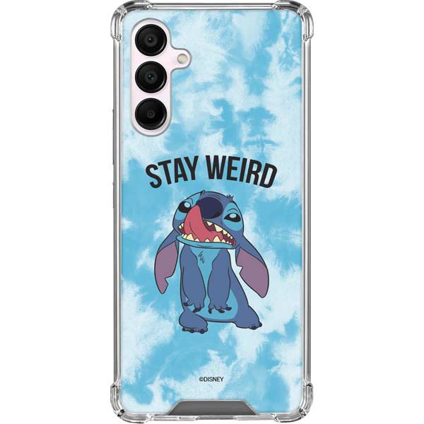 Disney Lilo and Stitch Stay Weird Galaxy A16 5G Clear Case