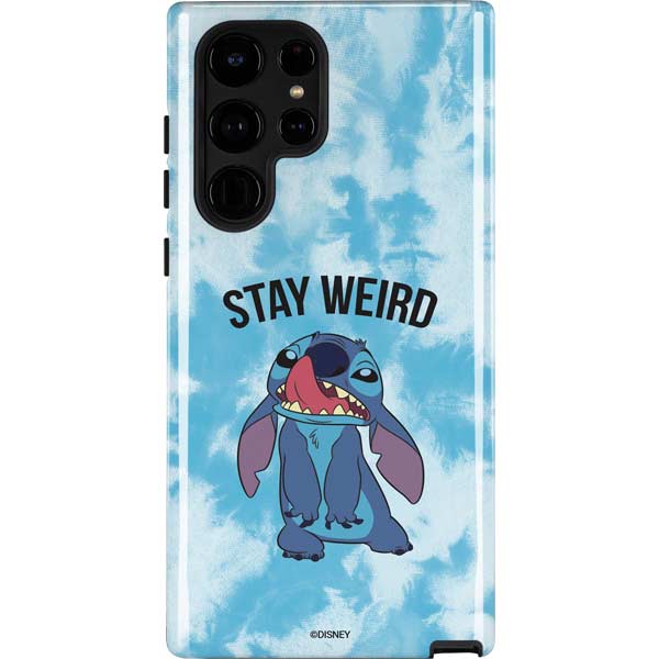 Disney Lilo and Stitch Stay Weird Galaxy S25 Ultra Impact Case