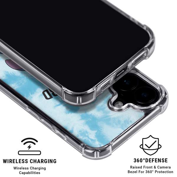 Disney Lilo and Stitch Stay Weird iPhone 16 Plus Clear Case