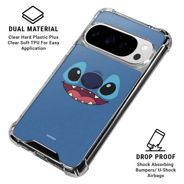 Disney Lilo and Stitch Close Google Pixel 10 Pro Clear Case