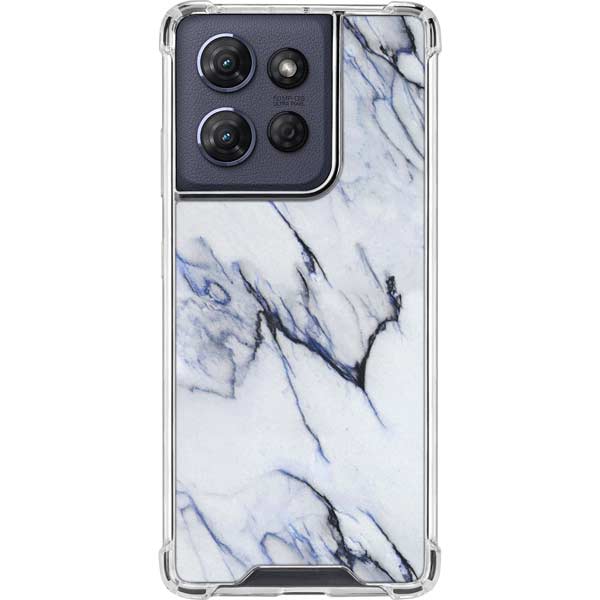 Stone Blue Moto G 5G (2025) Clear Case