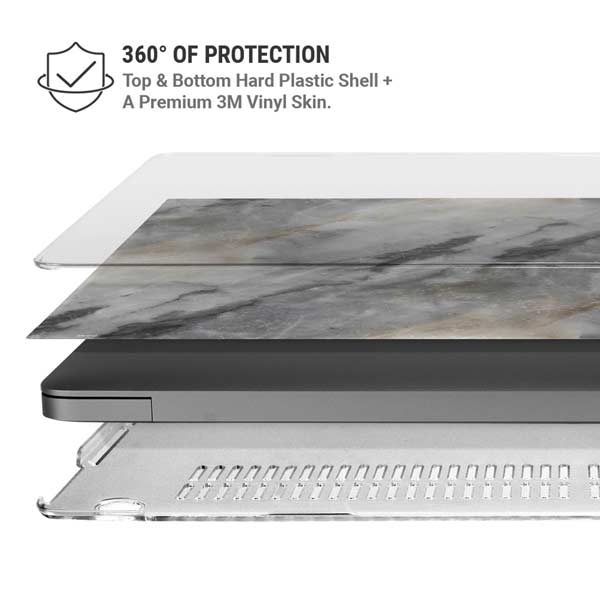 Stone Taupe MacBook Pro 14in (2021-24) Case plus Skin