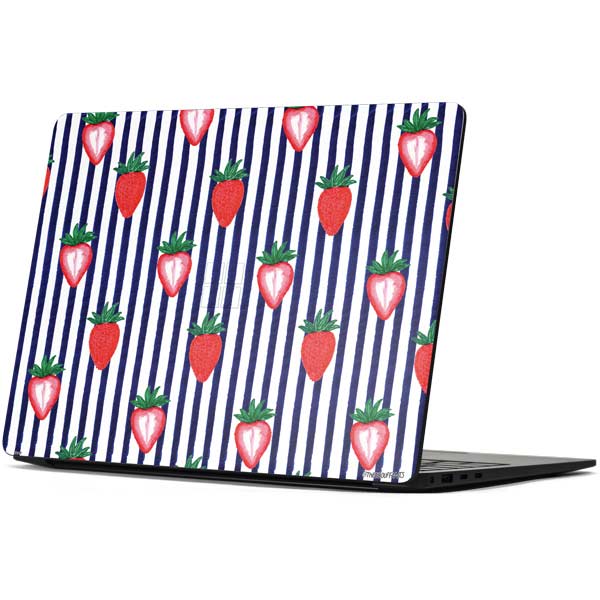 Bouffants and Broken Hearts Strawberries and Stripes Surface Laptop 7 15in Skin