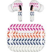 Striped Chevron AirPods Skins