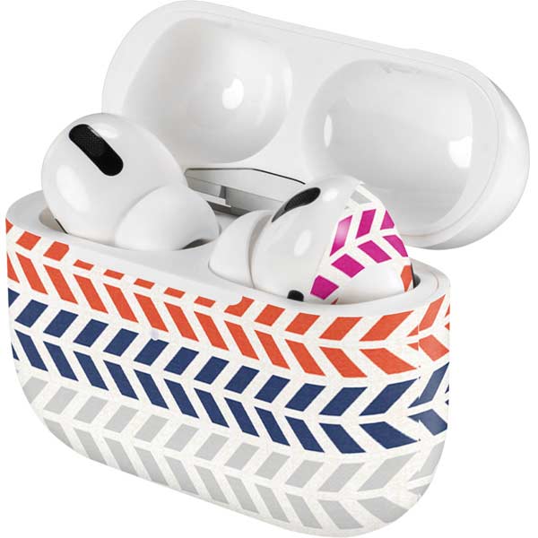 Striped Chevron AirPods Skins