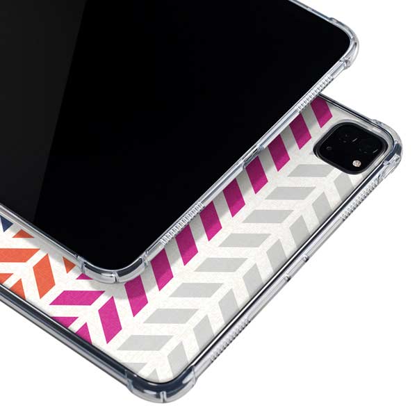 Striped Chevron iPad Cases