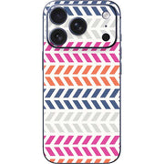 Striped Chevron iPhone 17 Pro Skin
