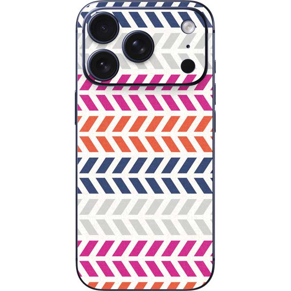 Striped Chevron iPhone 17 Pro Skin