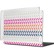 Striped Chevron MacBook Pro 14in (2021-24) Case plus Skin