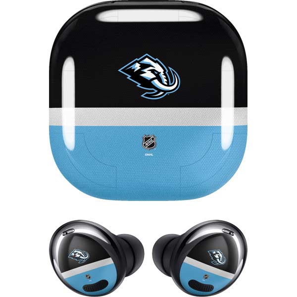 NHL Utah Mammoth Striped Jersey Galaxy Buds Pro Skin